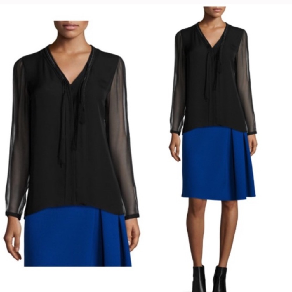 Elie Tahari Emmy Blouse